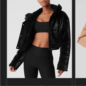 ALO Yoga Black Puffer Jacket